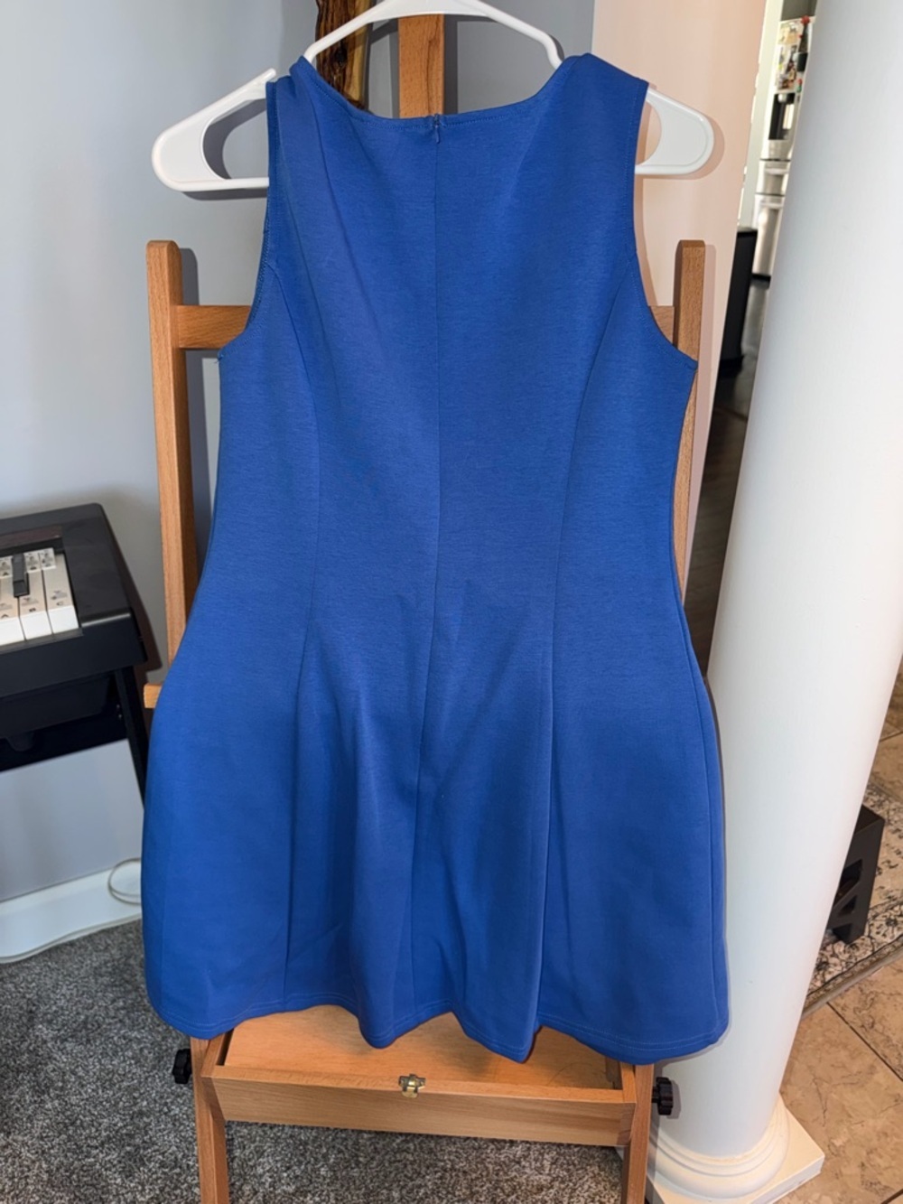 Amazon Royal Blue Sleeveless Mini Dress - Picture 2 of 6